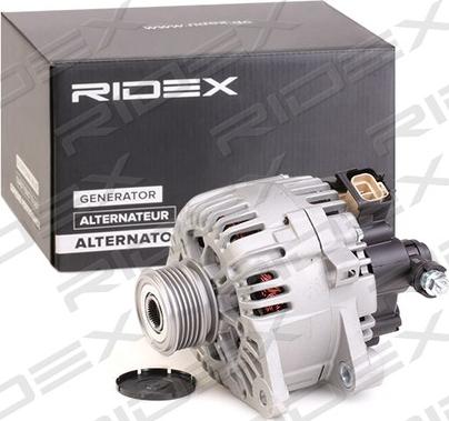 RIDEX 4G0519 - Генератор www.autospares.lv