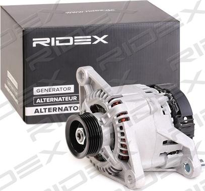 RIDEX 4G0581 - Alternator www.autospares.lv