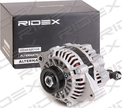 RIDEX 4G0534 - Alternator www.autospares.lv