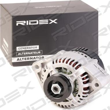 RIDEX 4G0526 - Генератор www.autospares.lv