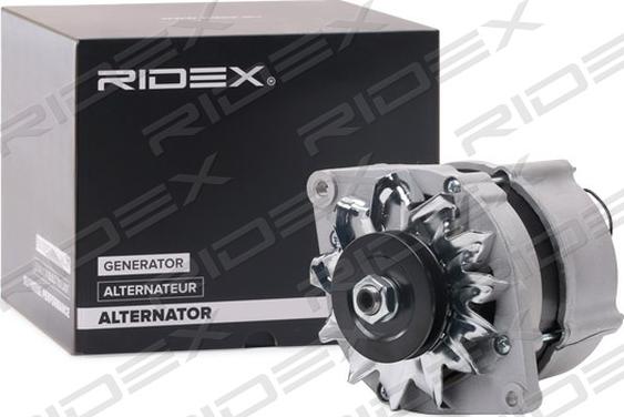 RIDEX 4G0669 - Генератор www.autospares.lv