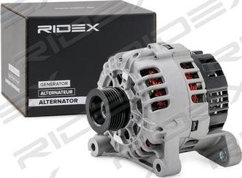 RIDEX 4G0090 - Генератор www.autospares.lv