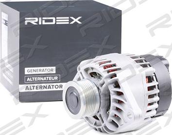 RIDEX 4G0040 - Генератор www.autospares.lv