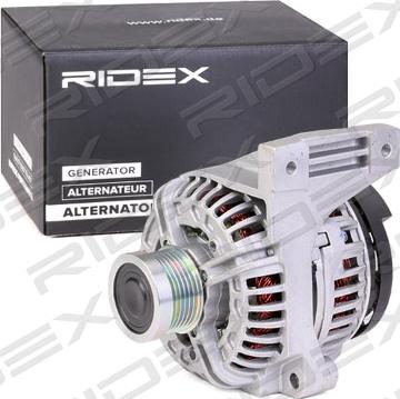 RIDEX 4G0060 - Генератор www.autospares.lv