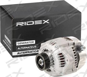 RIDEX 4G0089 - Генератор www.autospares.lv