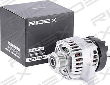 RIDEX 4G0030 - Alternator www.autospares.lv