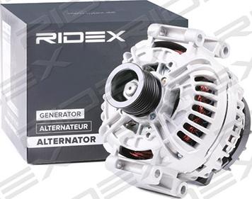 RIDEX 4G0020 - Генератор www.autospares.lv