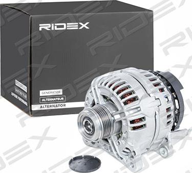 RIDEX 4G0076 - Генератор www.autospares.lv