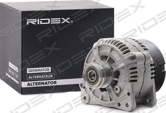 RIDEX 4G0158 - Ģenerators autospares.lv