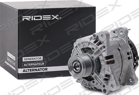 RIDEX 4G0157 - Генератор www.autospares.lv