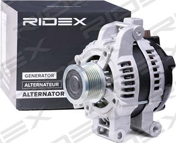 RIDEX 4G0177 - Ģenerators www.autospares.lv