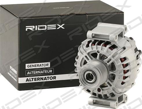 RIDEX 4G0854 - Ģenerators www.autospares.lv