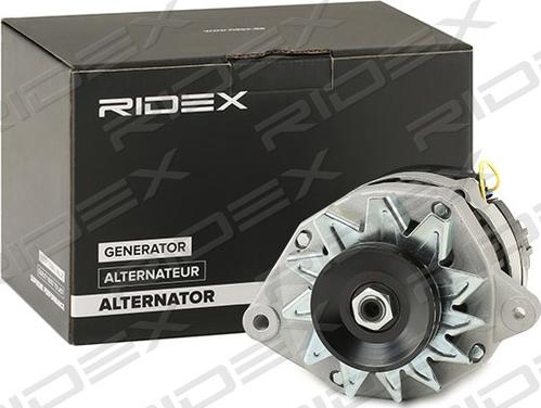 RIDEX 4G0860 - Alternator www.autospares.lv