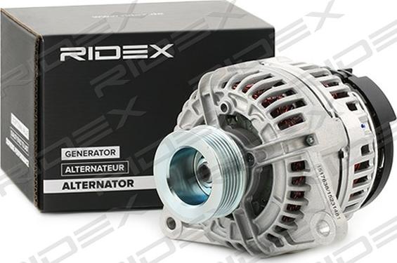 RIDEX 4G0807 - Ģenerators www.autospares.lv