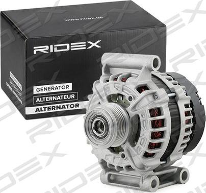 RIDEX 4G0349 - Ģenerators www.autospares.lv