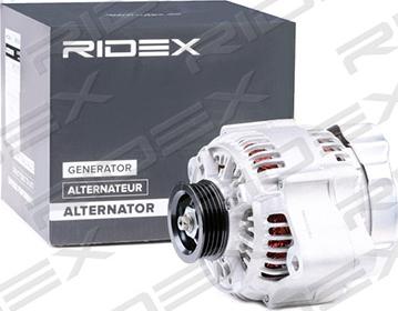 RIDEX 4G0254 - Alternator www.autospares.lv