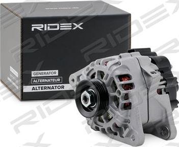 RIDEX 4G0234 - Генератор www.autospares.lv