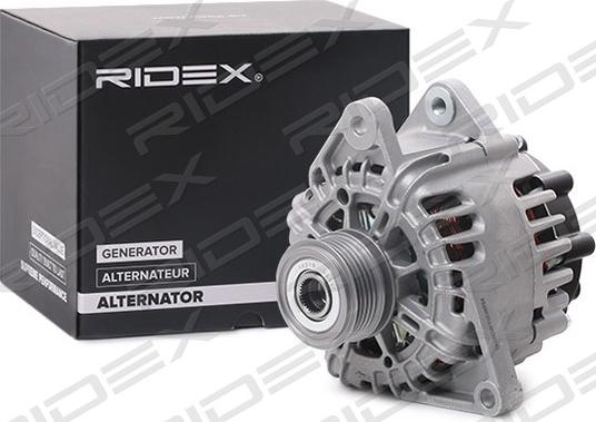 RIDEX 4G0755 - Ģenerators www.autospares.lv