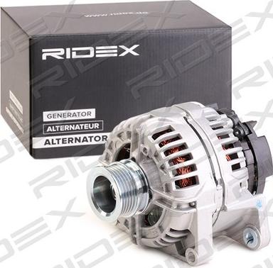 RIDEX 4G0789 - Ģenerators autospares.lv