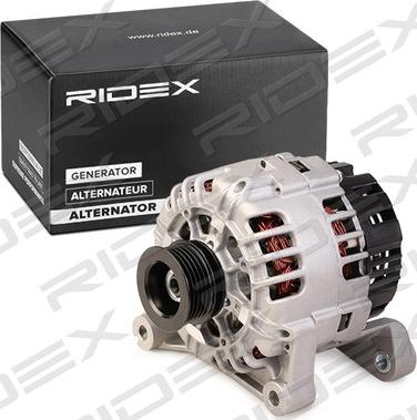 RIDEX 4G1040 - Alternator www.autospares.lv