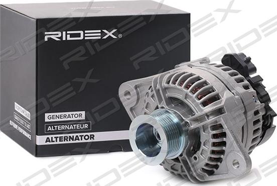 RIDEX 4G1063 - Генератор www.autospares.lv