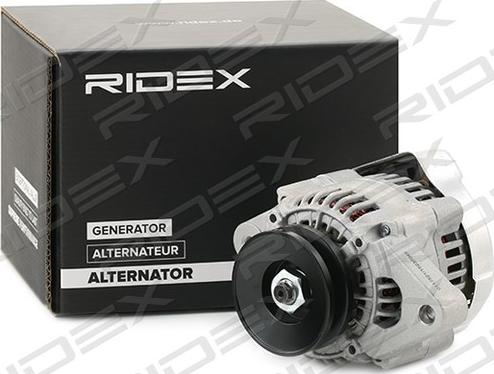 RIDEX 4G1015 - Alternator www.autospares.lv