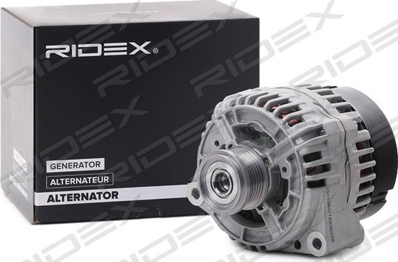 RIDEX 4G1013 - Генератор www.autospares.lv