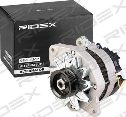 RIDEX 4G1089 - Генератор www.autospares.lv