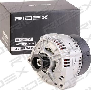 RIDEX 4G1082 - Генератор www.autospares.lv