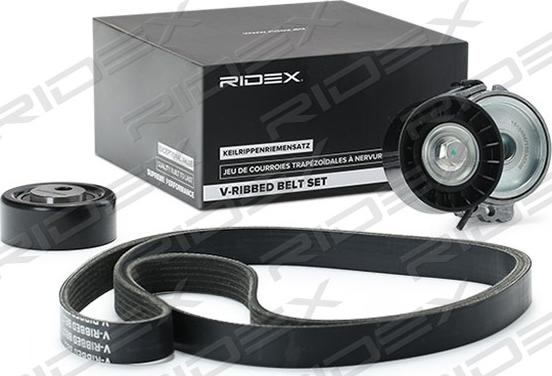 RIDEX 542R0002 - Ķīļrievu siksnu komplekts autospares.lv