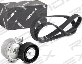 RIDEX 542R0025 - V-Ribbed Belt Set www.autospares.lv