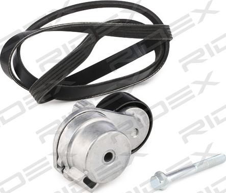 RIDEX 542R0100 - Поликлиновый ременный комплект www.autospares.lv