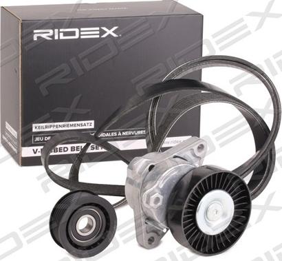 RIDEX 542R0252 - Поликлиновый ременный комплект www.autospares.lv