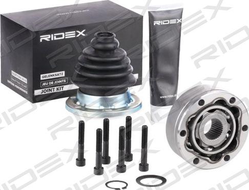 RIDEX 5J0007 - Шарнирный комплект, ШРУС, приводной вал www.autospares.lv