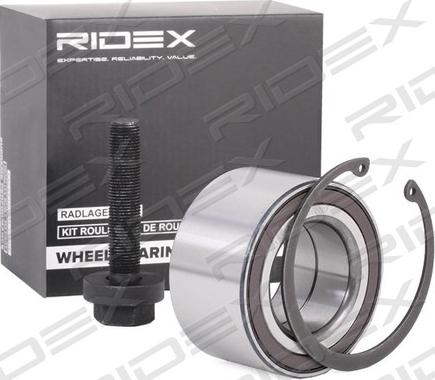 RIDEX 654W0929 - Wheel hub, bearing Kit www.autospares.lv