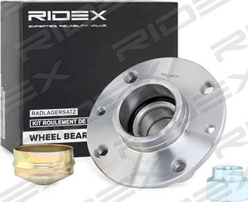 RIDEX 654W0455 - Wheel hub, bearing Kit www.autospares.lv