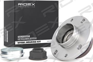 RIDEX 654W0451 - Wheel hub, bearing Kit www.autospares.lv