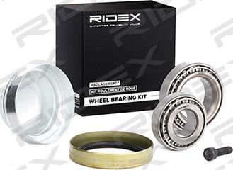 RIDEX 654W0405 - Подшипник ступицы колеса, комплект www.autospares.lv