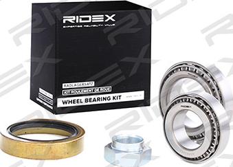 RIDEX 654W0482 - Wheel hub, bearing Kit www.autospares.lv