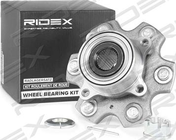 RIDEX 654W0500 - Riteņa rumba www.autospares.lv