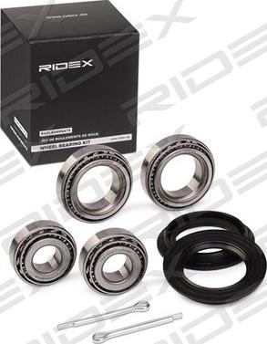 RIDEX 654W0637 - Wheel hub, bearing Kit www.autospares.lv