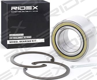 RIDEX 654W0047 - Wheel hub, bearing Kit www.autospares.lv