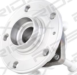 RIDEX 654W0053 - Подшипник ступицы колеса, комплект www.autospares.lv