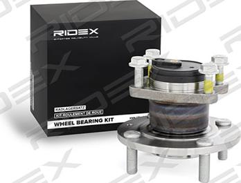 RIDEX 654W0157 - Riteņa rumbas gultņa komplekts www.autospares.lv