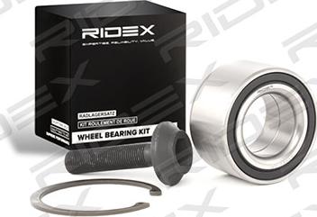 RIDEX 654W0104 - Wheel hub, bearing Kit www.autospares.lv