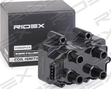 RIDEX 689C0300 - Aizdedzes spole autospares.lv