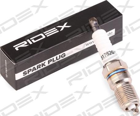 RIDEX 686S0046 - Свеча зажигания www.autospares.lv