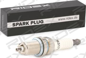 RIDEX 686S0036 - Spark Plug www.autospares.lv