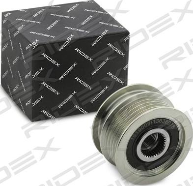 RIDEX 1390F0052 - Piedziņas skriemelis, Ģenerators www.autospares.lv