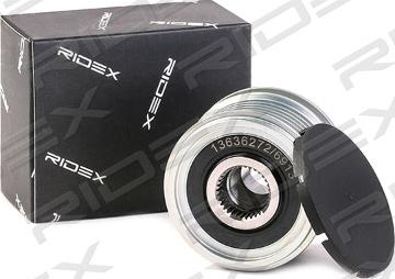 RIDEX 1390F0082 - Pulley, alternator, freewheel clutch www.autospares.lv